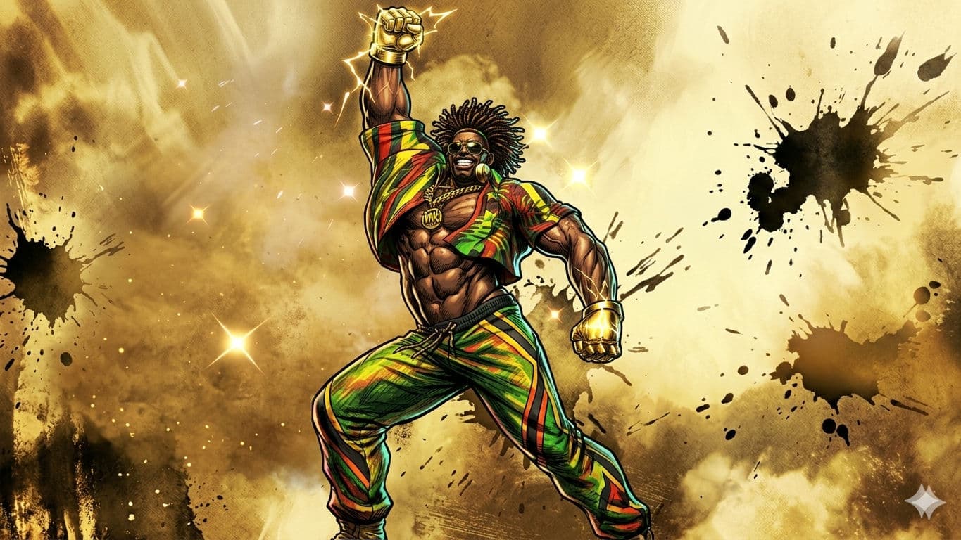 Image de fond pour le personnage deejay