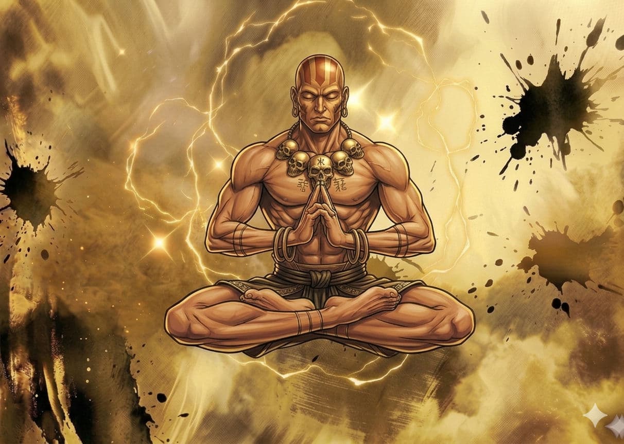 Image de fond pour le personnage dhalsim