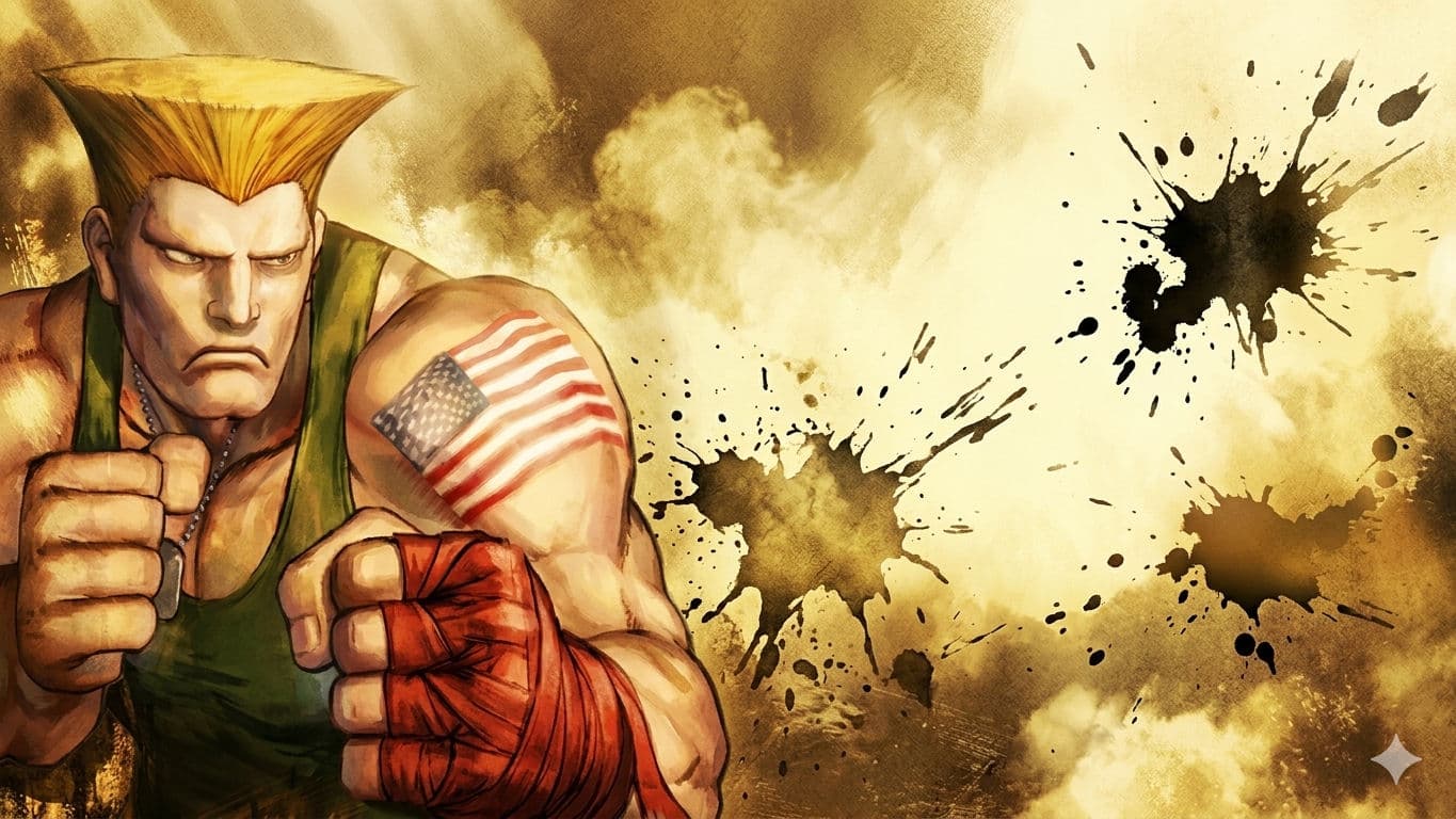 Image de fond pour le personnage guile