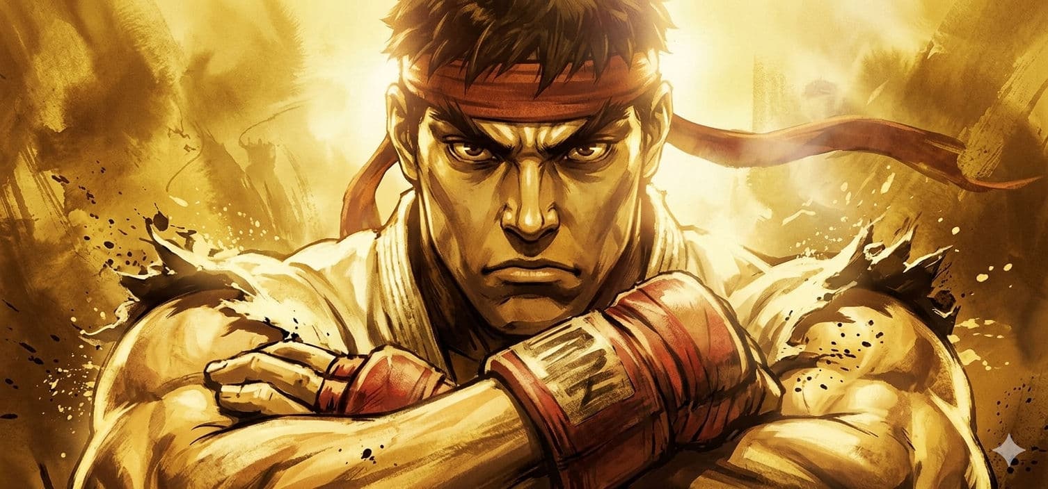 Image de fond pour le personnage ryu