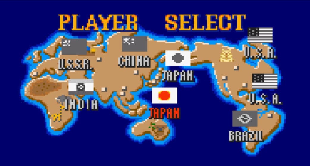 Ryu World Map