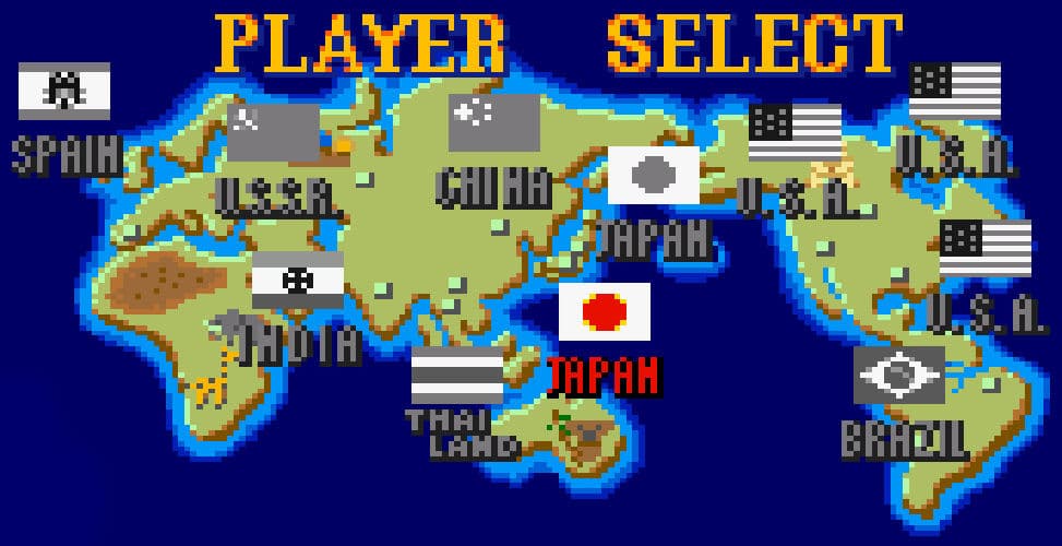 Ryu World Map