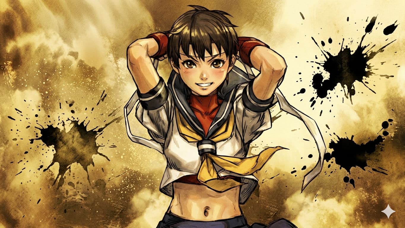 Image de fond pour le personnage sakura