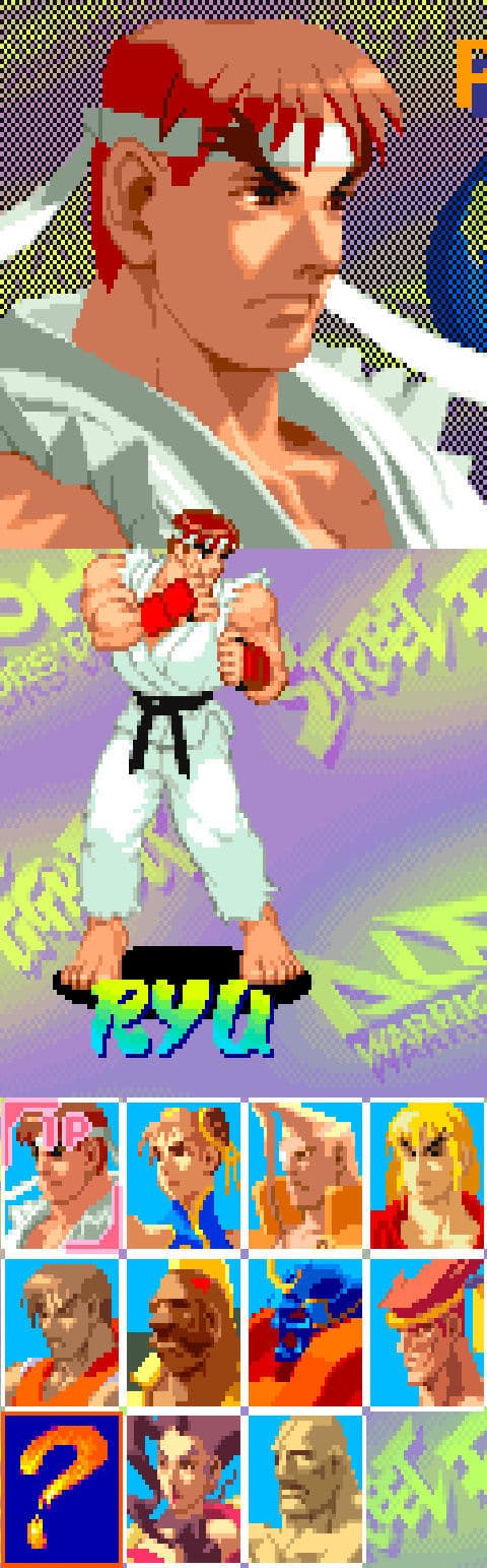 Ryu - Street Fighter Alpha 1