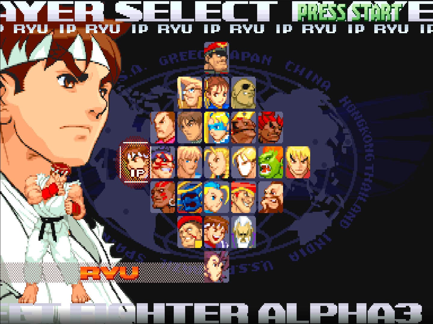 Ryu - Street Fighter Alpha 3