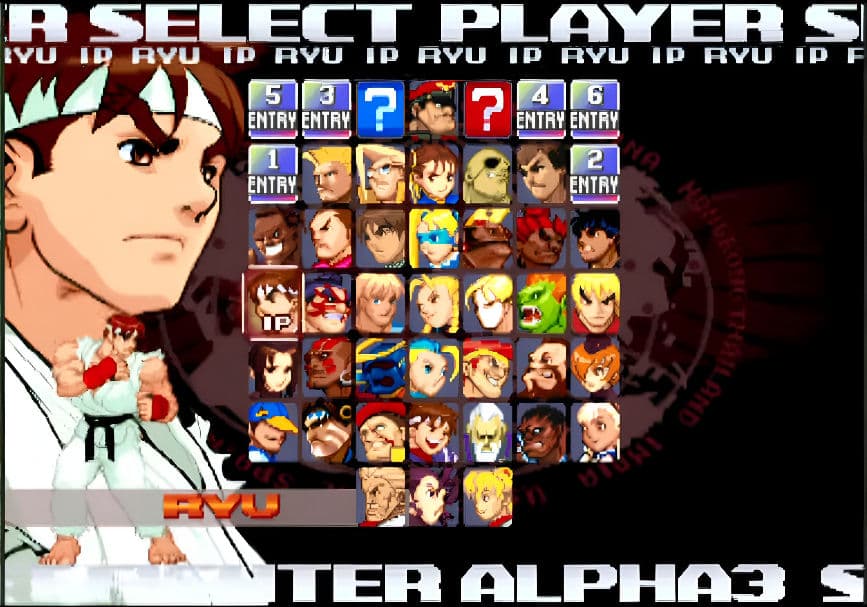 Ryu - Street Fighter Alpha 3 Max