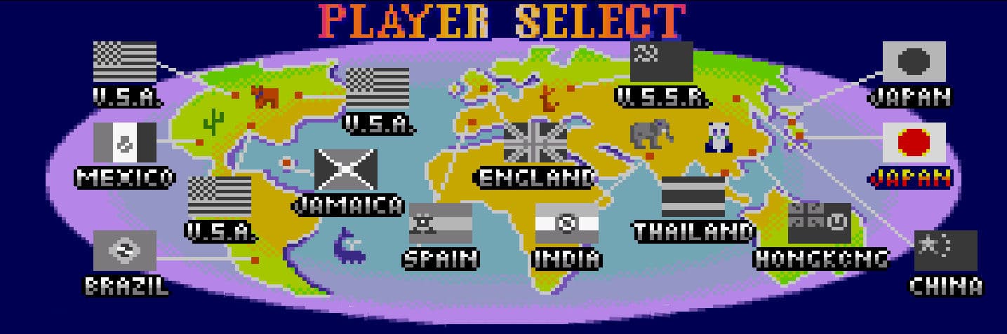 Ryu World Map