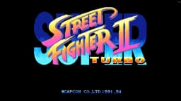 Super Street Fighter II Turbo (3DO) - title screen
