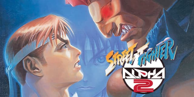 Écran-titre Street Fighter Alpha 2