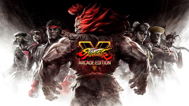 Écran-titre Street Fighter V - Arcade